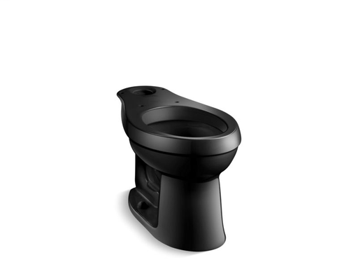 Cimarron® Comfort Height® elongated toilet bowl, Black Black
