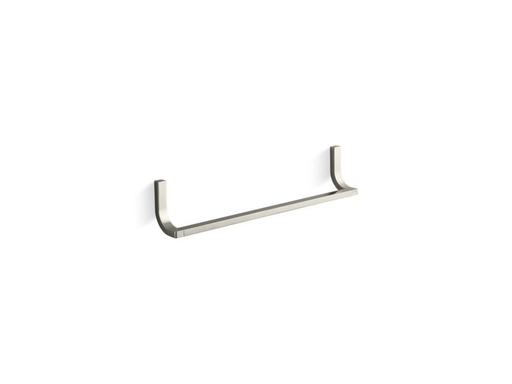 Loure® 18" towel bar, Vibrant Brushed Nickel