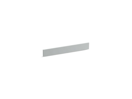 Solid/Expressions® 25" backsplash, Ice™ Grey Expressions