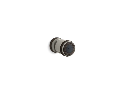 Mastershower® round ultra low-flow 2-way adjustable body spray, Vibrant Brushed Nickel