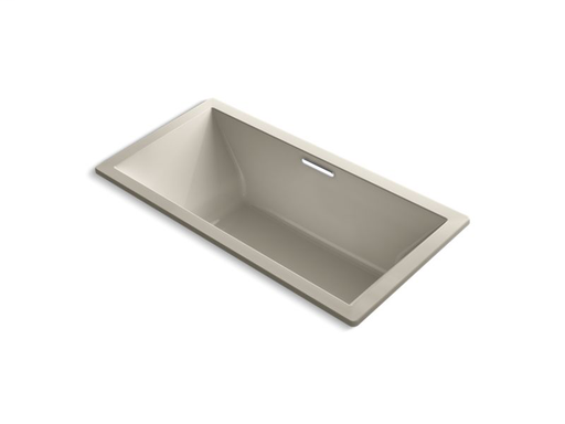 Underscore® Rectangle 72" x 36" drop-in bath with center drain, Sandbar
