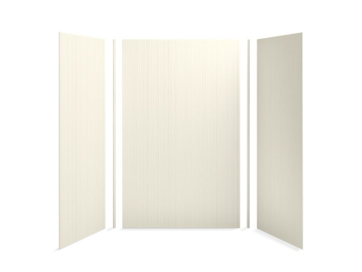 Choreograph® 60" x 36" x 96" shower wall kit, Cord texture, Biscuit