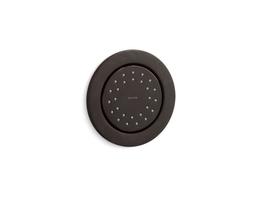 WaterTile® Round 27-Nozzle 1.0 gpm body spray with Katalyst(r) air-induction technology, Oil-Rubbed Bronze
