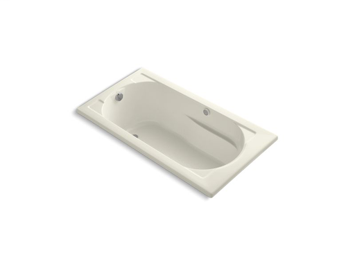 Devonshire® 60" x 32" drop-in BubbleMassage™ Air Bath with heater, Biscuit