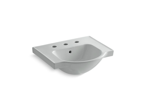 Veer™ 21" widespread sink basin, Ice™ Grey