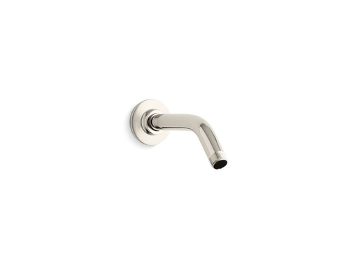shower arm and flange,7-1/2" long, Vibrant Polished Nickel