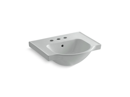 Veer™ 21" centerset sink basin, Ice™ Grey
