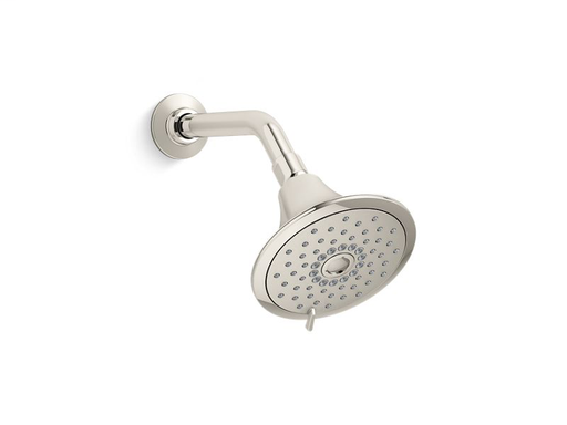 Forte® 1.75 gpm multifunction showerhead with Katalyst® air-induction technology, Vibrant Polished Nickel