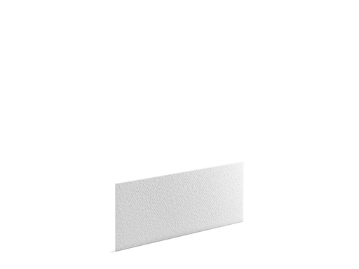 Choreograph® 60" x 28" accent panel, Hex texture, White