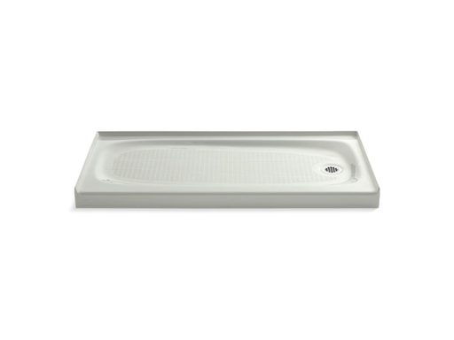 Salient® 60" x 30" single threshold right-hand drain shower base, Dune