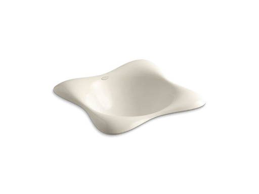 Dolce Vita® drop-in bathroom sink, Almond