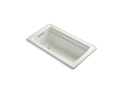 Archer® 60" x 32" drop-in bath with reversible drain, Dune