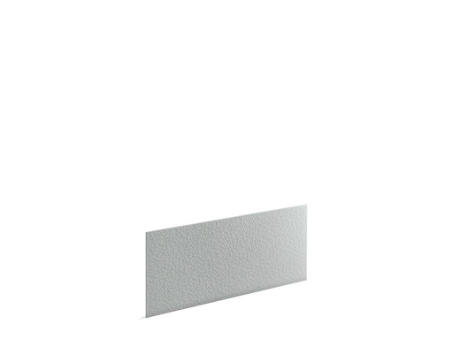 Choreograph® 60" x 28" accent panel, Hex texture, Ice™ Grey