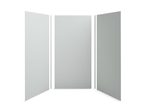 Choreograph™ 48" x 48" x 96" shower wall kit, Ice™ Grey