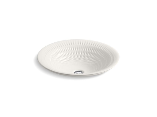 Derring® on Carillon® Round Wading Pool® bathroom sink, Translucent White