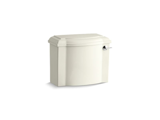 Devonshire® 1.28 gpf tank with right-hand trip lever, Biscuit