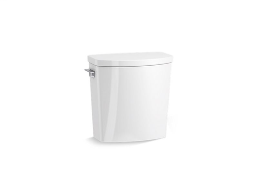 Irvine™ with ContinuousClean 1.28 gpf toilet tank with AquaPiston® flushing technology and left-hand trip lever, White