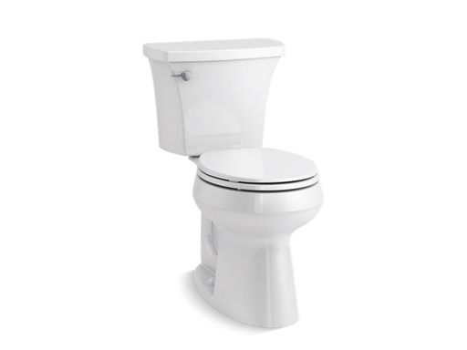 Highline® Arc Comfort Height® The Complete Solution® 1.28 gpf round-front toilet, White