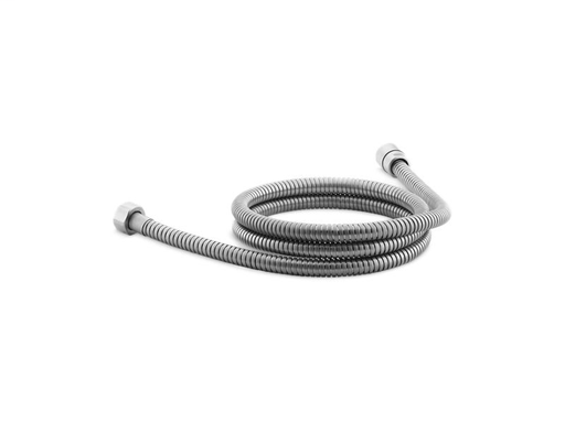 Mastershower® 72" metal shower hose, Brushed Chrome