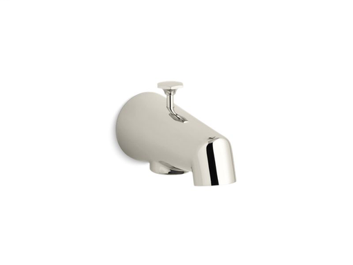 Standard 4-7/8" diverter bath spout, Vibrant Polished Nickel