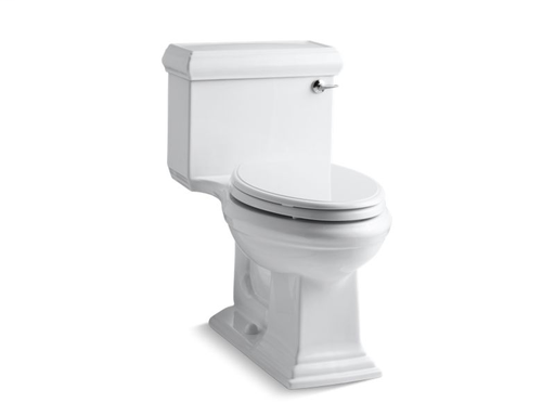 Memoirs® Classic Comfort Height® one-piece elongated 1.28 gpf toilet with AquaPiston® flushing technology and right-hand trip lever, White