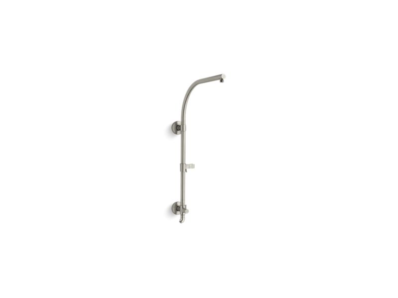 HydroRail®-R arch shower column, Vibrant Brushed Nickel