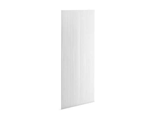 Choreograph® 36" x 96" wall panel, Cord texture, White