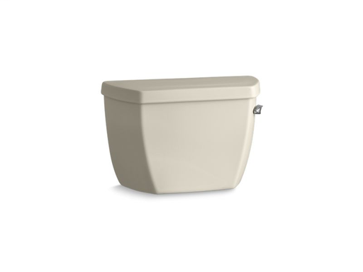 Highline® Classic 1.6 gpf toilet tank with Pressure Lite® flush technology and right-hand trip lever, Almond