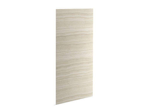 Choreograph® 42" x 96" wall panel, VeinCut Biscuit