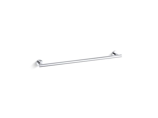 Stillness® 24" towel bar, Polished Chrome