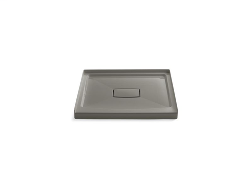 Archer® 36" x 36" single threshold center drain shower base with removable cover, Cashmere
