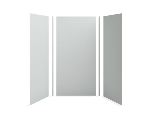 Choreograph® 48" x 36" x 96" shower wall kit, Ice™ Grey