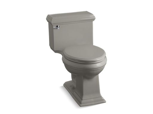 Memoirs® Classic Comfort Height® one-piece elongated 1.28 gpf toilet with AquaPiston® flushing technology and left-hand trip lever, Cashmere