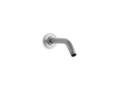 shower arm and flange,7-1/2" long, Brushed Chrome
