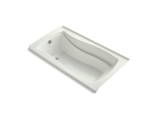 Mariposa® 66" x 36" alcove bath with integral flange and left-hand drain, Dune