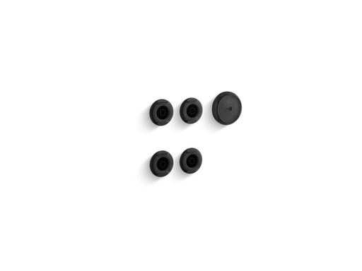 Flexjet® whirlpool trim kit with four jets, Brushed KOHLER Black