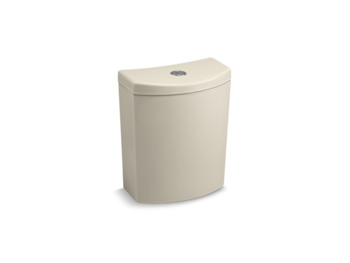 Persuade® Curv dual-flush tank, Almond