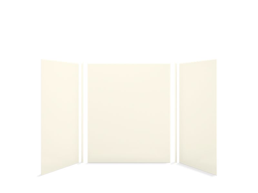 Choreograph® 60" x 42" x 72" shower wall kit, Biscuit