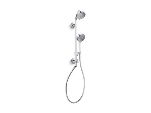 HydroRail-S™ shower column kit with Awaken®, 2.0 gpm, Polished Chrome