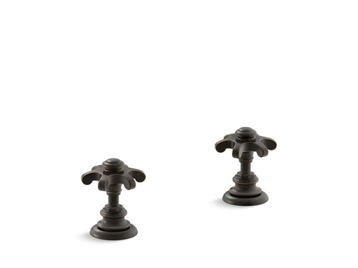 Artifacts® Bathroom sink prong handles, Oil-Rubbed Bronze