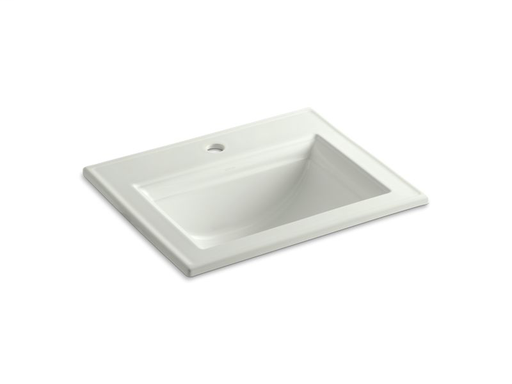 Memoirs® Stately drop-in bathroom sink with single faucet hole, Dune