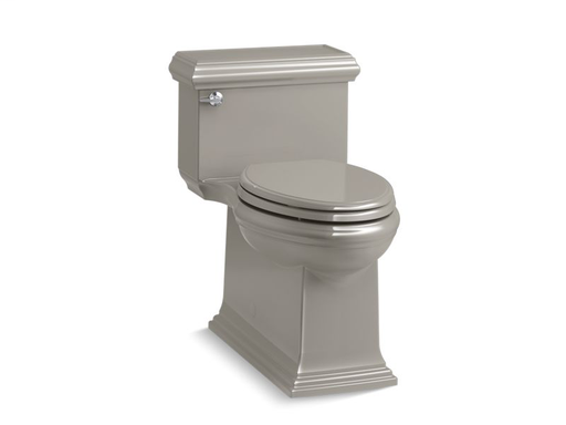 Memoirs® Classic Comfort Height® skirted one-piece compact elongated 1.28 gpf toilet with AquaPiston® flush technology and left-hand trip lever, Cashmere
