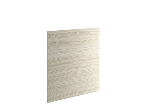 Choreograph® 60" x 72" wall panel, VeinCut Biscuit