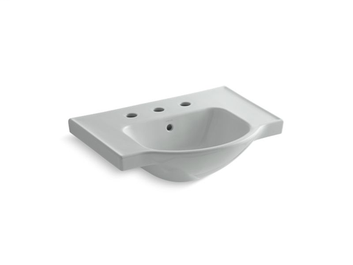 Veer™ 24" widespread sink basin, Ice™ Grey