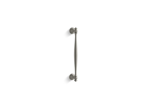 Finial® 14" pivot door handle, Brushed Nickel Anodized