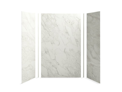 Choreograph® 60" x 32" x 96" shower wall kit, CrossCut Dune