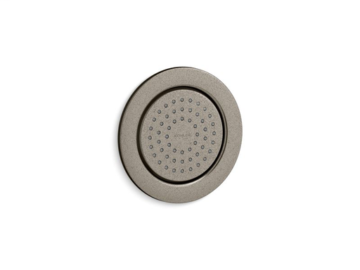 WaterTile® round 54-nozzle body spray with soothing spray, Vintage Nickel