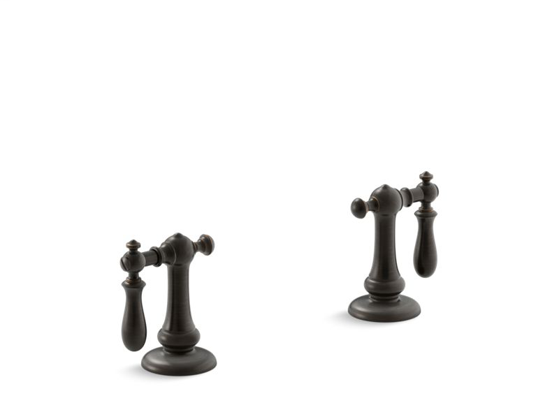 Artifacts® Bathroom sink swing lever handles, Oil-Rubbed Bronze
