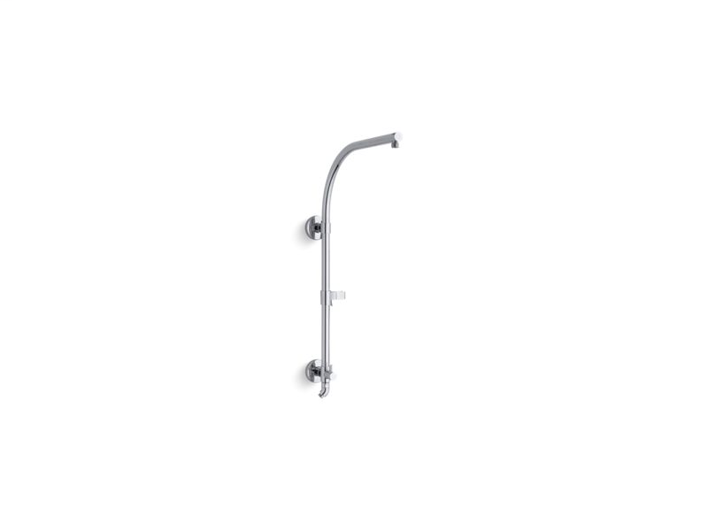 HydroRail®-R arch shower column, Polished Chrome