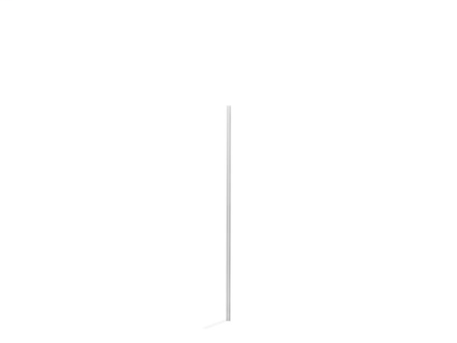 Choreograph® 72" corner joint, set of 2, White
